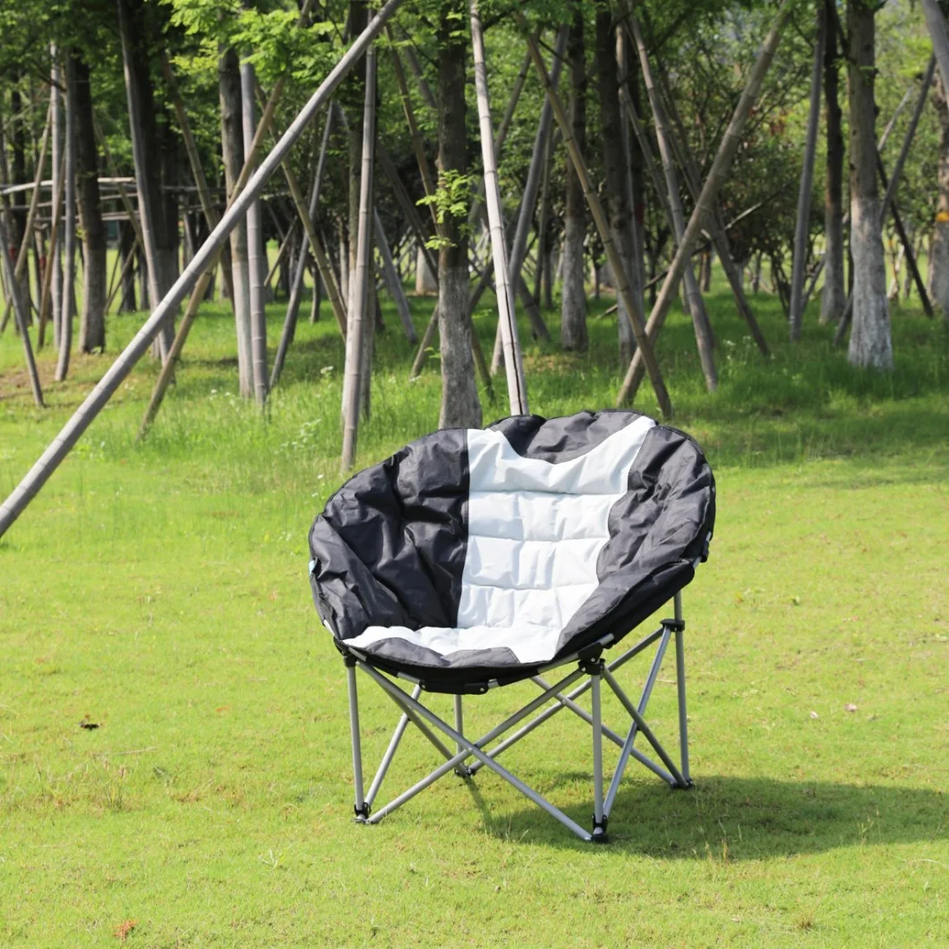 Camping Folding Moon Chairs Garden Outdoor Furniture