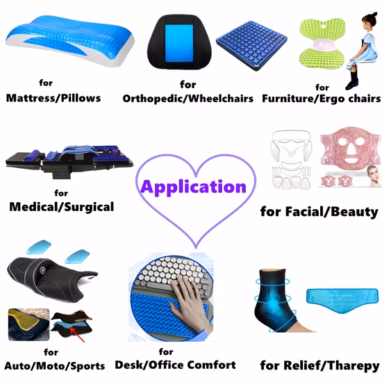 Non-Toxic Gel Ice Pads for People Adults Pillow Sofas Pets Summer Sleeping Mattress Accessories for Cats Puppy Home &Travel1 Buyer